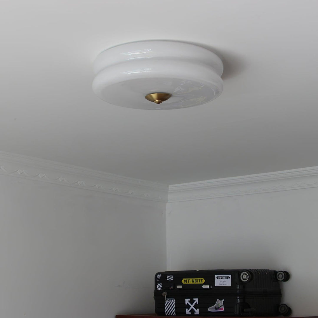 Art Deco Vintage Deckenleuchte – Geometrisches Design mit Warmlicht-LED für Wohnzimmer 9