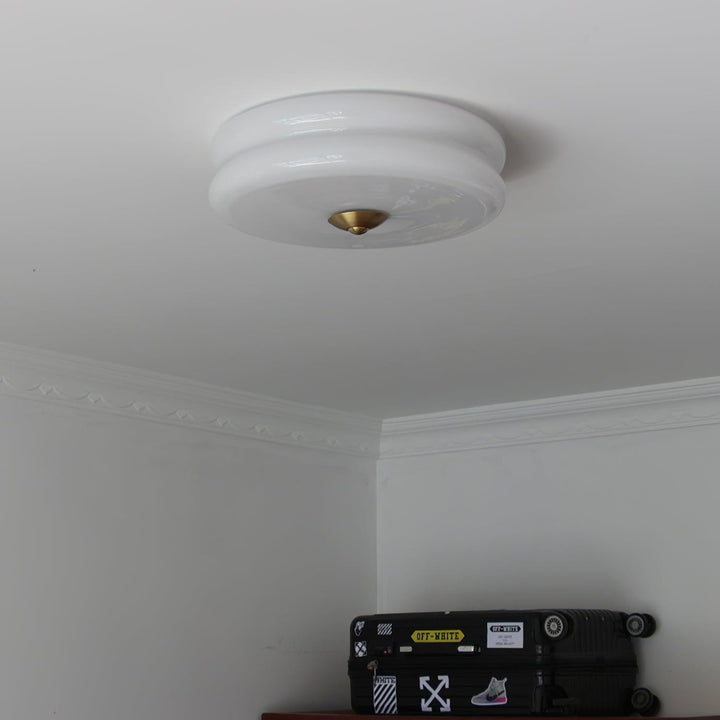 Art Deco Vintage Deckenleuchte – Geometrisches Design mit Warmlicht-LED für Wohnzimmer 9