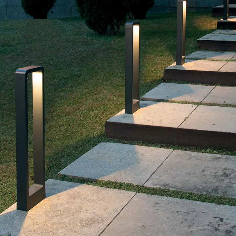 Außenbodenleuchte mit Modernem Design – Wetterfeste LED Außenbeleuchtung für Garten und Terrasse 2