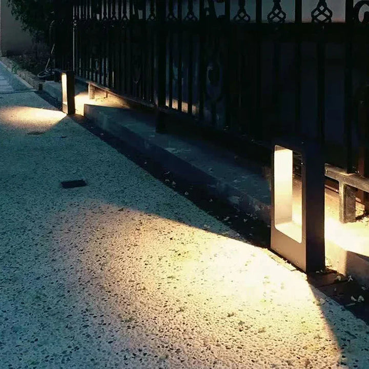 Außenbodenleuchte mit Modernem Design – Wetterfeste LED Außenbeleuchtung für Garten und Terrasse 4