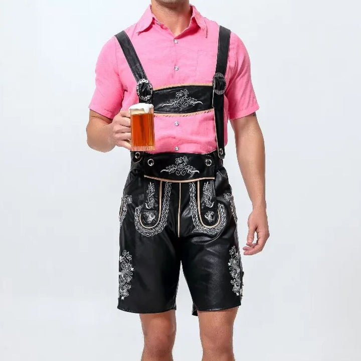 Bayerische Lederhose Anton – Hochwertige Trachtenhose für Oktoberfest und Feste 2