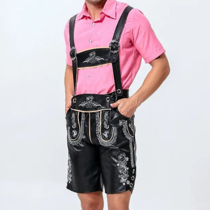 Bayerische Lederhose Anton – Hochwertige Trachtenhose für Oktoberfest und Feste 3