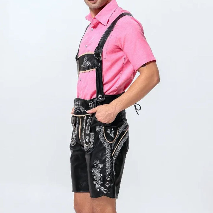 Bayerische Lederhose Anton – Hochwertige Trachtenhose für Oktoberfest und Feste 4