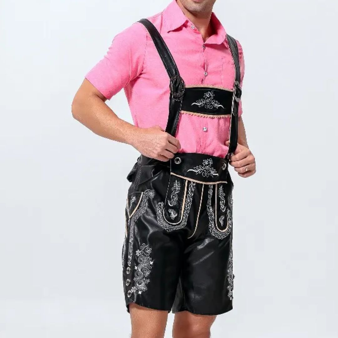 Bayerische Lederhose Anton – Hochwertige Trachtenhose für Oktoberfest und Feste 5