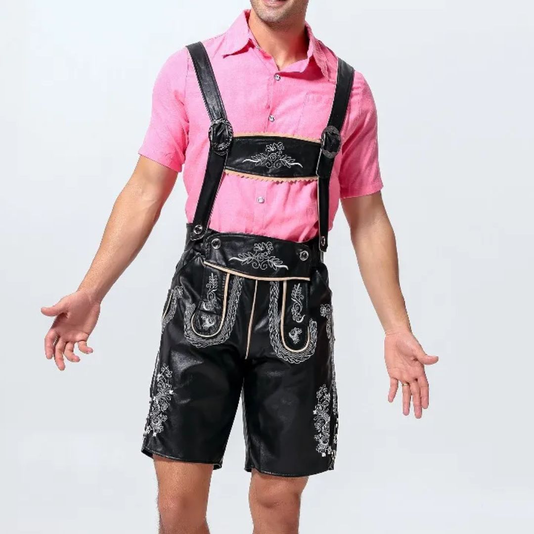 Bayerische Lederhose Anton – Hochwertige Trachtenhose für Oktoberfest und Feste 6