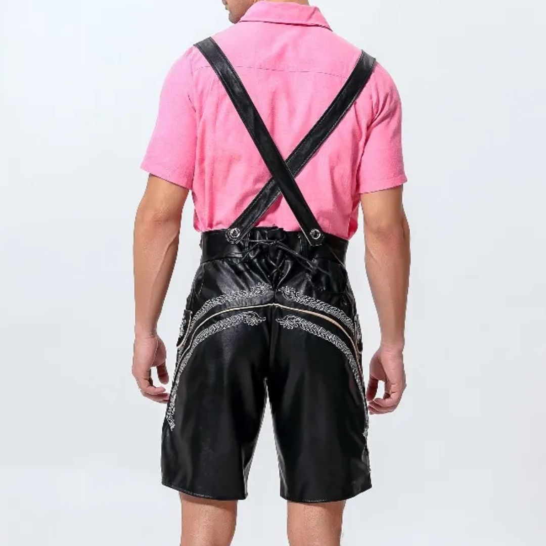Bayerische Lederhose Anton – Hochwertige Trachtenhose für Oktoberfest und Feste 7