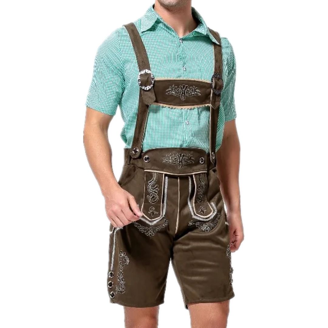 Bayerische Lederhose Anton – Hochwertige Trachtenhose für Oktoberfest und Feste 8