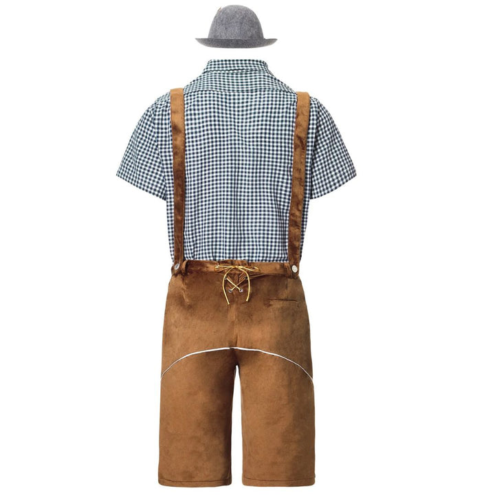Bayerische Lederhose Carlos – Hochwertige Trachtenhose Herren für Oktoberfest 5