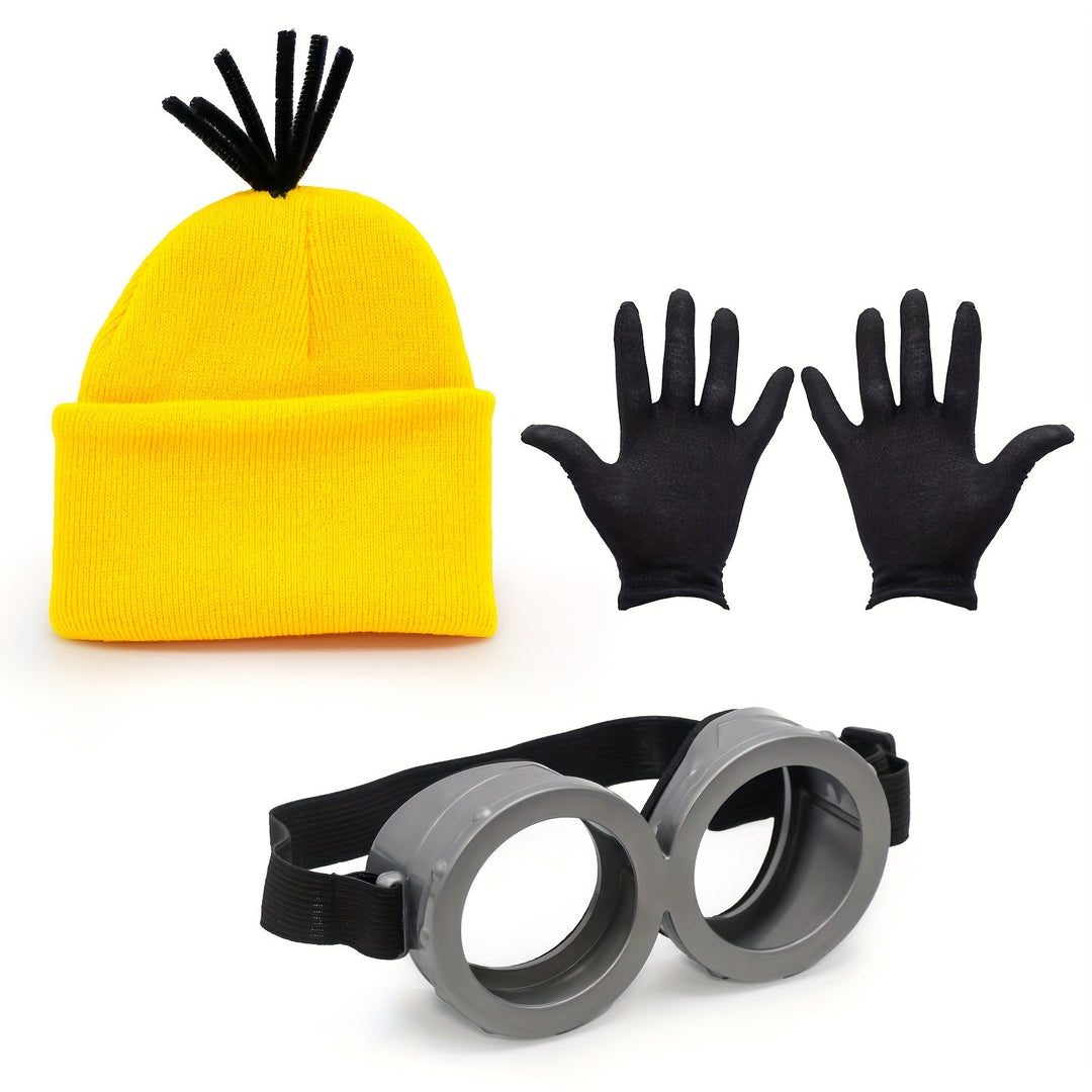 Cartoon-Kinderkostümset für Halloween – Lustige Accessoires für kleine Filmfans 0