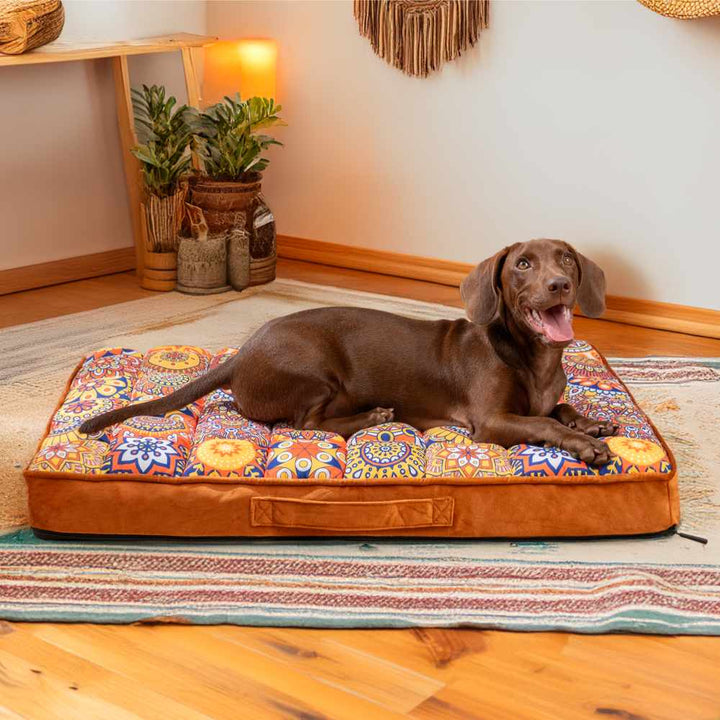 CasablancaDream – Orthopädisches Hundebett im marokkanischen Stil für ultimativen Komfort 3
