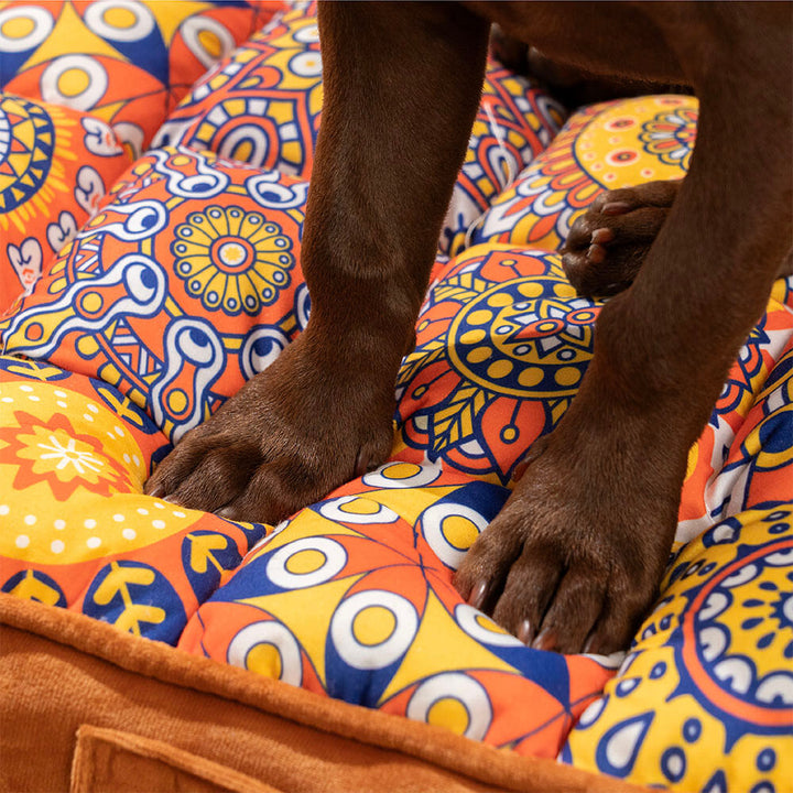 CasablancaDream – Orthopädisches Hundebett im marokkanischen Stil für ultimativen Komfort 4