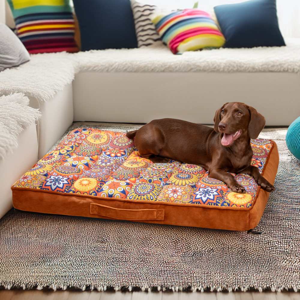 CasablancaDream – Orthopädisches Hundebett im marokkanischen Stil für ultimativen Komfort 6