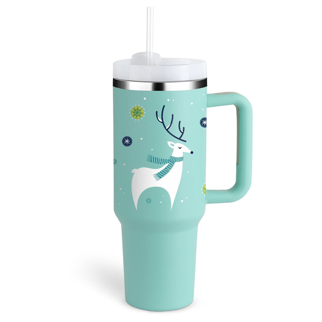 ChillMate – Isolierende Tasse mit 1200 ml Fassungsvermögen und Strohhalm 14