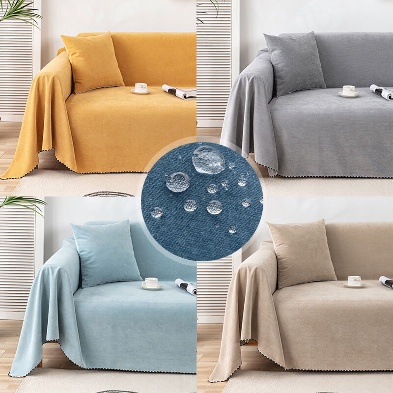 Couchora – Wasserdichte Sofadecke aus dickem Cord für optimalen Schutz 1