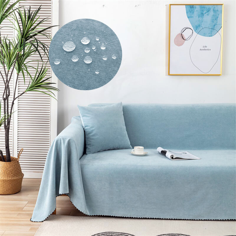 Couchora – Wasserdichte Sofadecke aus dickem Cord für optimalen Schutz 11