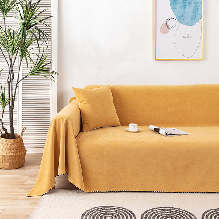Couchora – Wasserdichte Sofadecke aus dickem Cord für optimalen Schutz 5