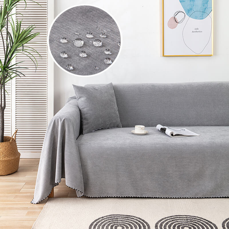 Couchora – Wasserdichte Sofadecke aus dickem Cord für optimalen Schutz 7