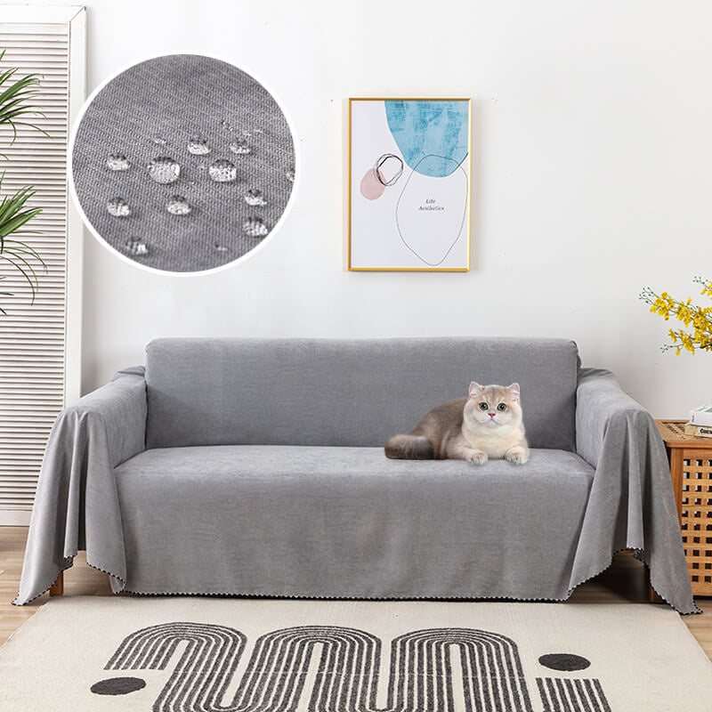 Couchora – Wasserdichte Sofadecke aus dickem Cord für optimalen Schutz 9
