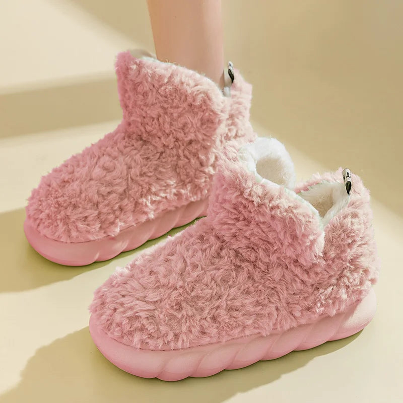 CozySteps – Warme Hausschuhe Damen aus Baumwolle und Plüsch für Herbst und Winter 7