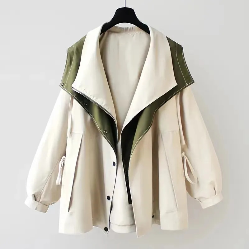 Damen Regenjacke Wasserdicht Atmungsaktiv – Stylische und Vielseitige Regenjacke für Jeden Anlass 0