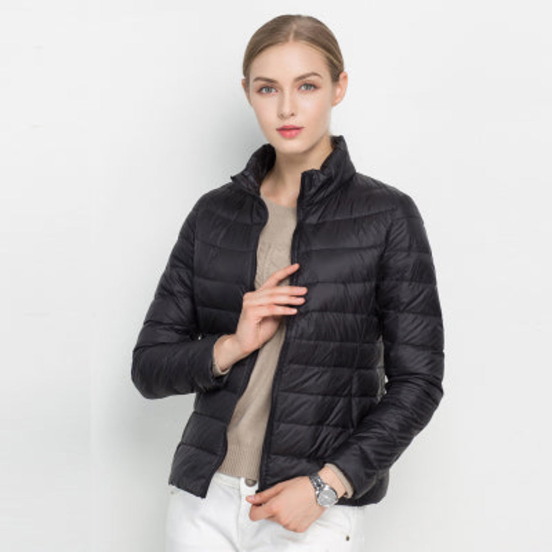Damen Steppjacke mit Langarm – Wärmende Isolierung für kalte Tage 0