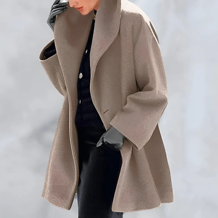 Damen Winter Mantel – Langer Trench mit Wärmendem Futter und Klassischem Design 1