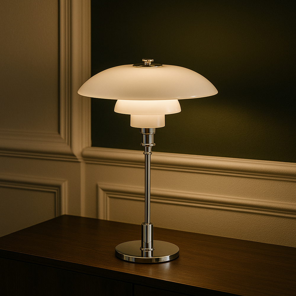 Dänische Designer-Tischlampe – Moderne LED Tischleuchte mit Dimmfunktion 1