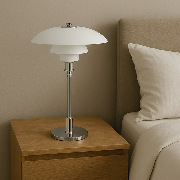 Dänische Designer-Tischlampe – Moderne LED Tischleuchte mit Dimmfunktion 5