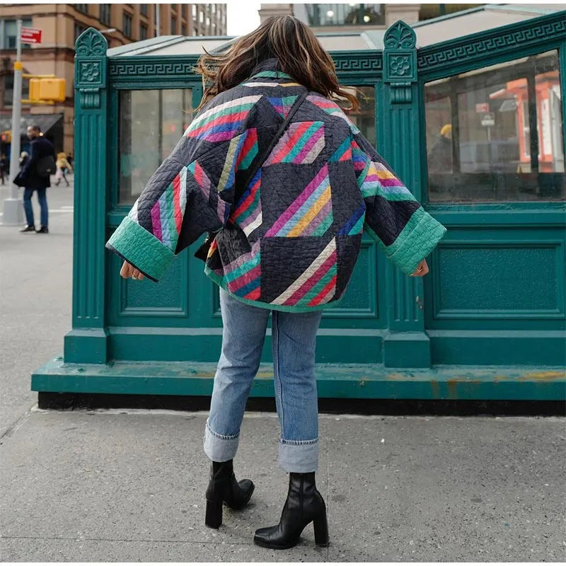 Daria – Vintage Damenjacke Mit V-Ausschnitt Und Bequemer Passform 3