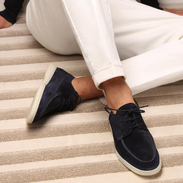 Diederik – Herren Leder-Loafers mit Schnürung für eleganten Komfort 0
