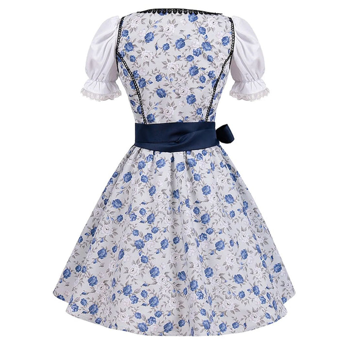 Dirndl Arlene – Traditionelles Oktoberfestkleid Mit Eleganter Schnürung & Schürze 1