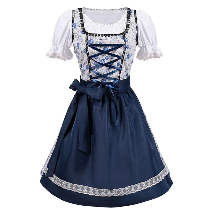 Dirndl Arlene – Traditionelles Oktoberfestkleid Mit Eleganter Schnürung & Schürze 5
