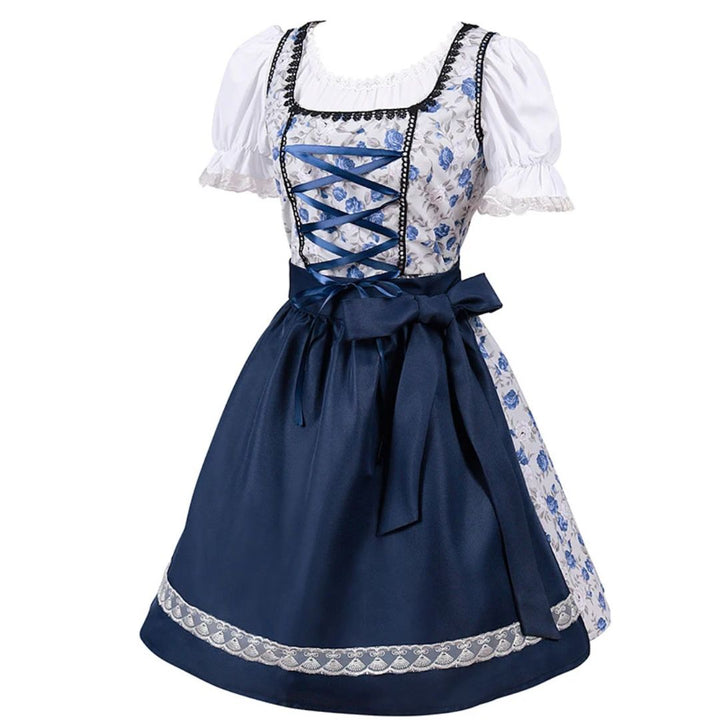 Dirndl Arlene – Traditionelles Oktoberfestkleid Mit Eleganter Schnürung & Schürze 6