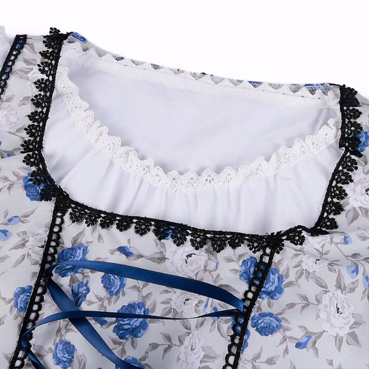 Dirndl Arlene – Traditionelles Oktoberfestkleid Mit Eleganter Schnürung & Schürze 8