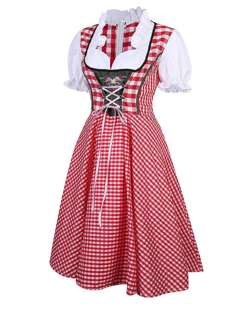Dirndl Ida – Traditionelles Bayerisches Dirndl Für Damen, Ideal Für Trachtenmode Und Oktoberfest 0