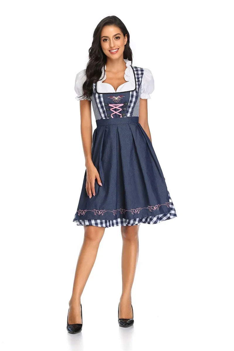 Dirndl Ida – Traditionelles Bayerisches Dirndl Für Damen, Ideal Für Trachtenmode Und Oktoberfest 1
