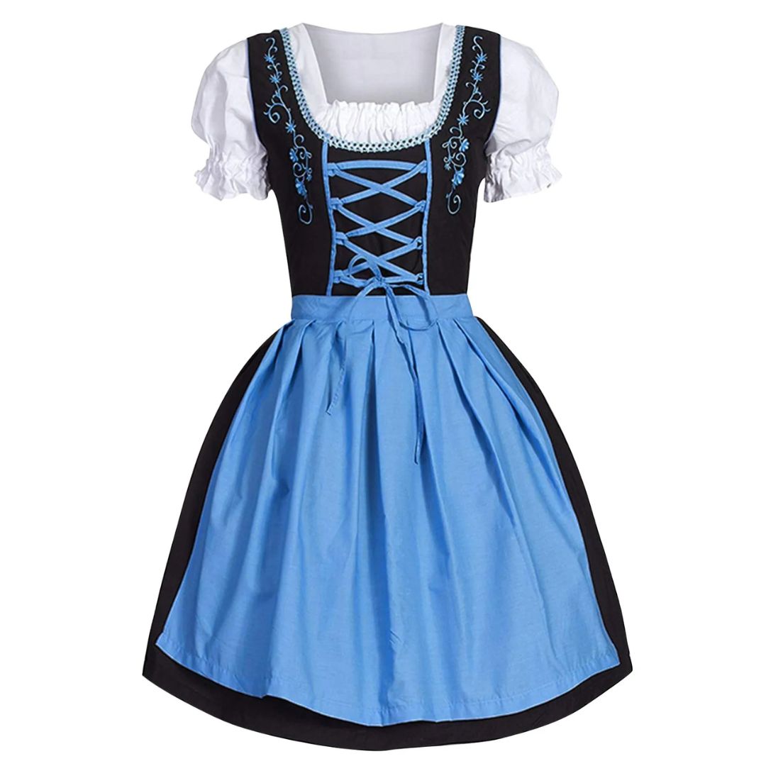 Dirndl Marivic – Traditionelles Dirndl in Großen Größen für Damen – Perfekt für Oktoberfest und Trachtenmode 0
