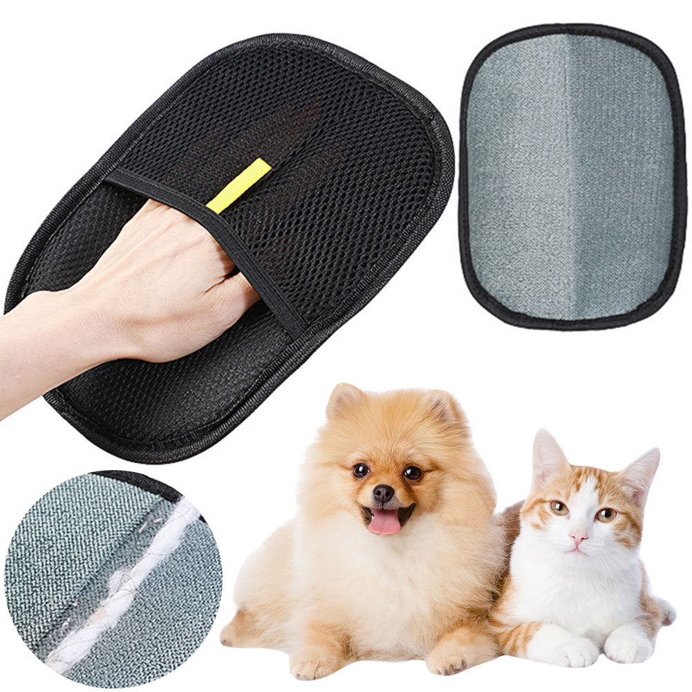 Doppelseitige Fellentferner Handschuhe – Effektive Fellpflege für Hunde & Katzen 0