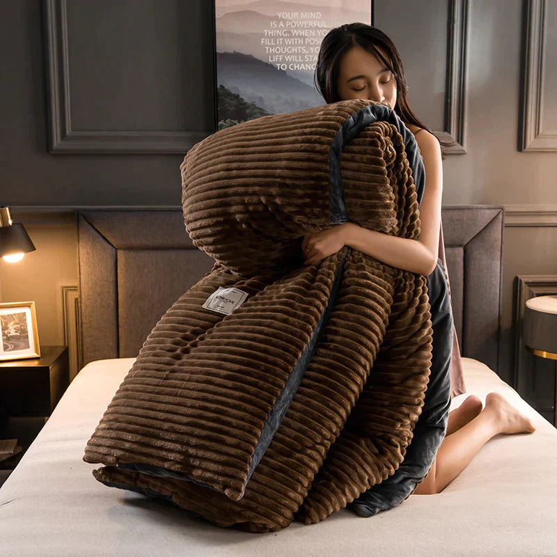 DreamWeave – Luxuriöser Duvetbezug aus Samt-Fleece für Ultimativen Schlafkomfort 6