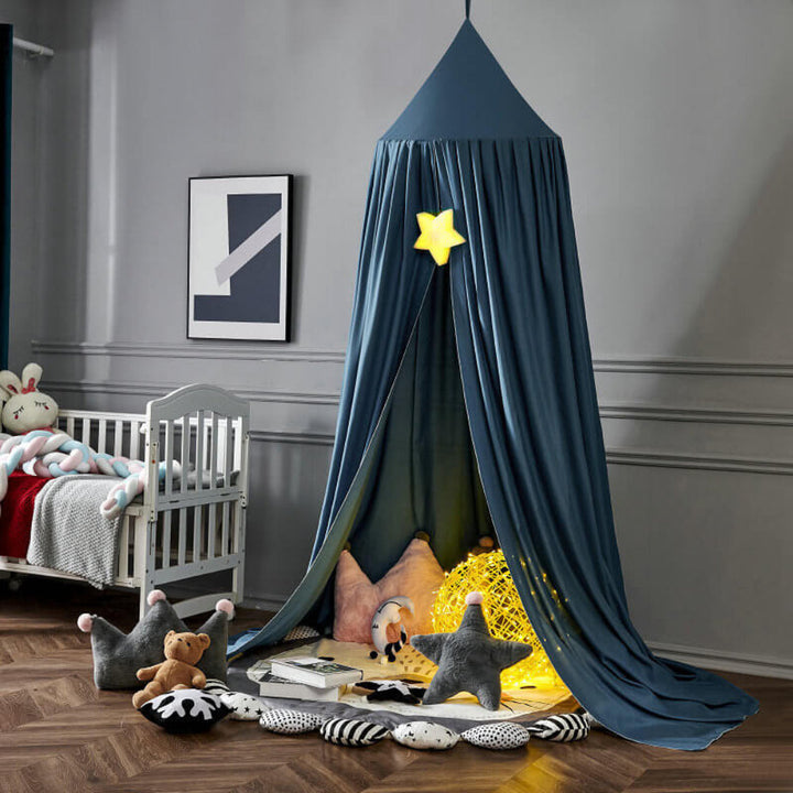 Dreamveil Betthimmel – Eleganter Baldachin für Kinderzimmer, Babybett Himmel aus weichem Polyester 14