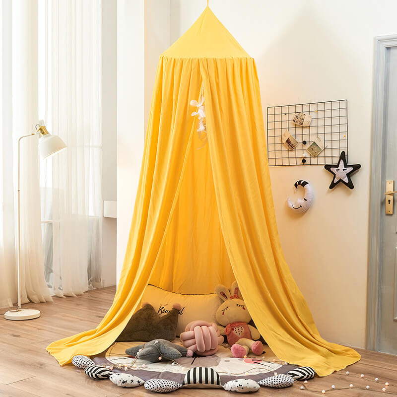 Dreamveil Betthimmel – Eleganter Baldachin für Kinderzimmer, Babybett Himmel aus weichem Polyester 17