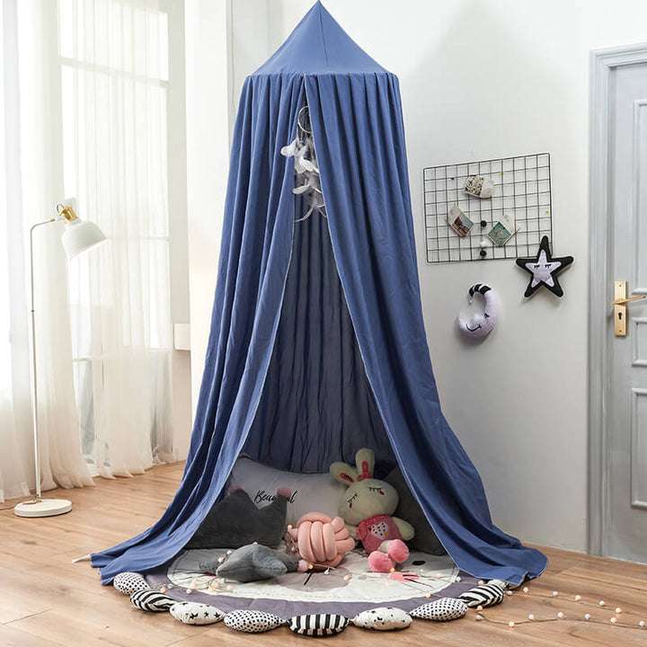 Dreamveil Betthimmel – Eleganter Baldachin für Kinderzimmer, Babybett Himmel aus weichem Polyester 19