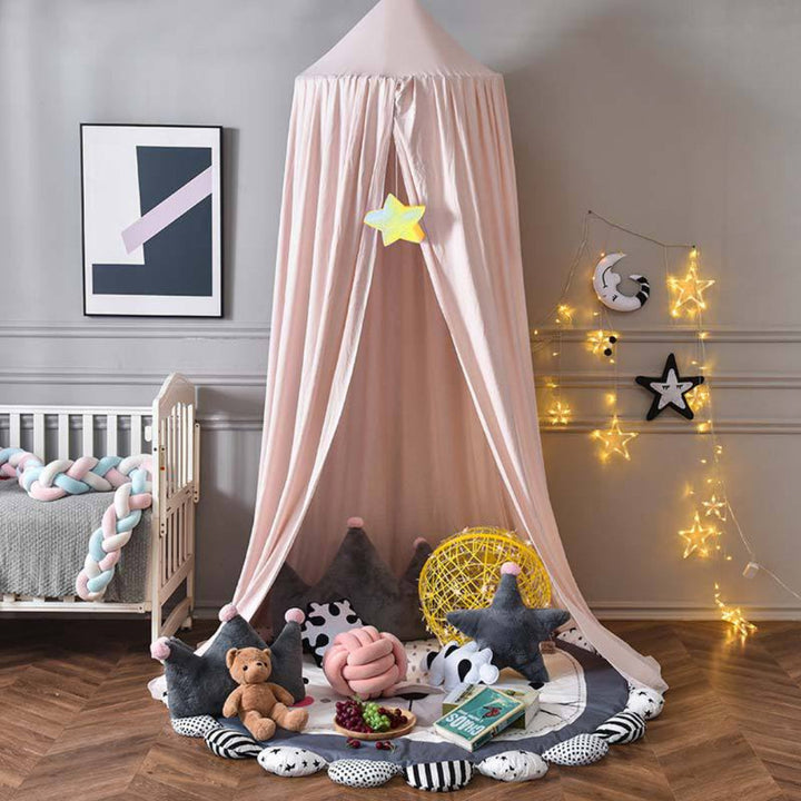 Dreamveil Betthimmel – Eleganter Baldachin für Kinderzimmer, Babybett Himmel aus weichem Polyester 4