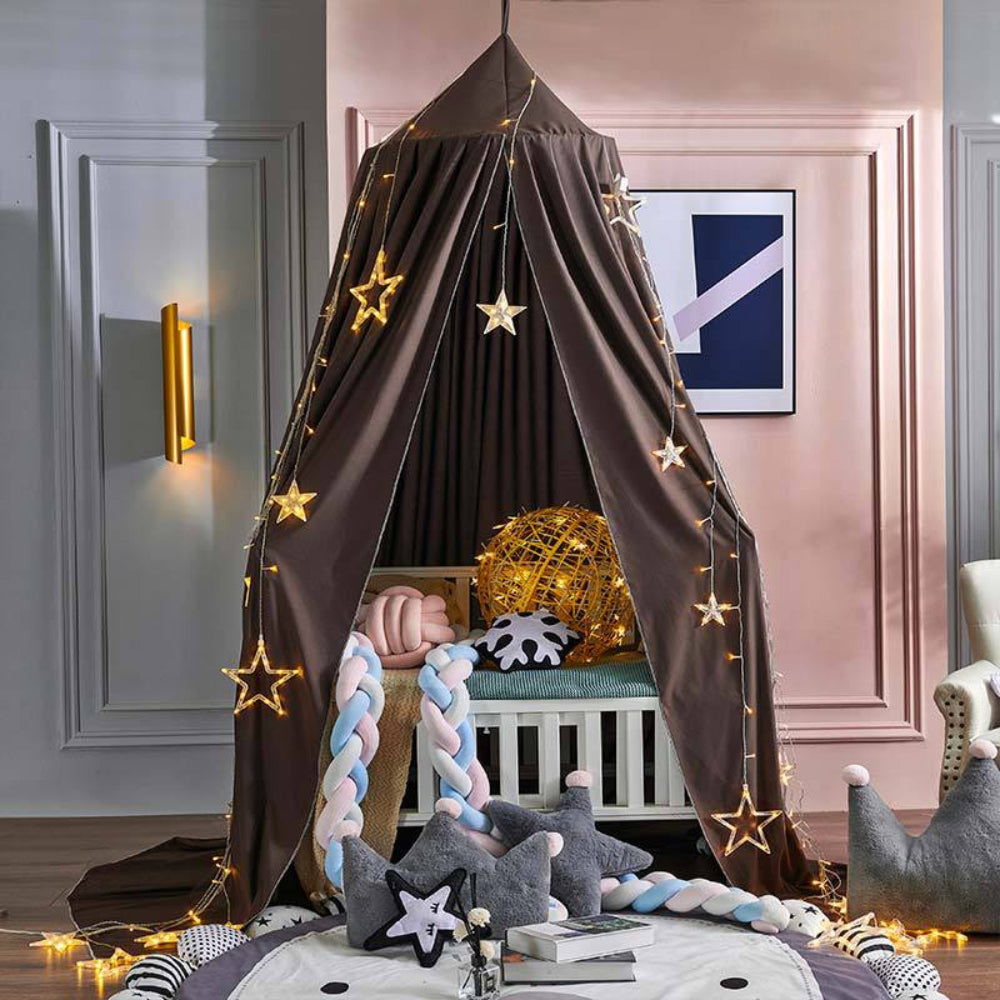 Dreamveil Betthimmel – Eleganter Baldachin für Kinderzimmer, Babybett Himmel aus weichem Polyester 7