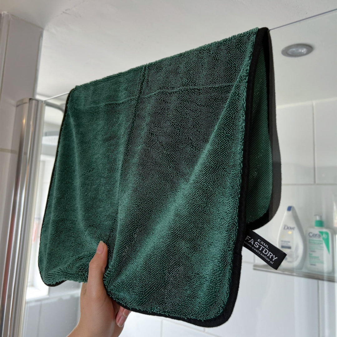 DrySwift Mikrofasertuch Waschbar – Superabsorbierendes Tuch für Streifenfreies Trocknen in Badezimmer und Küche 5
