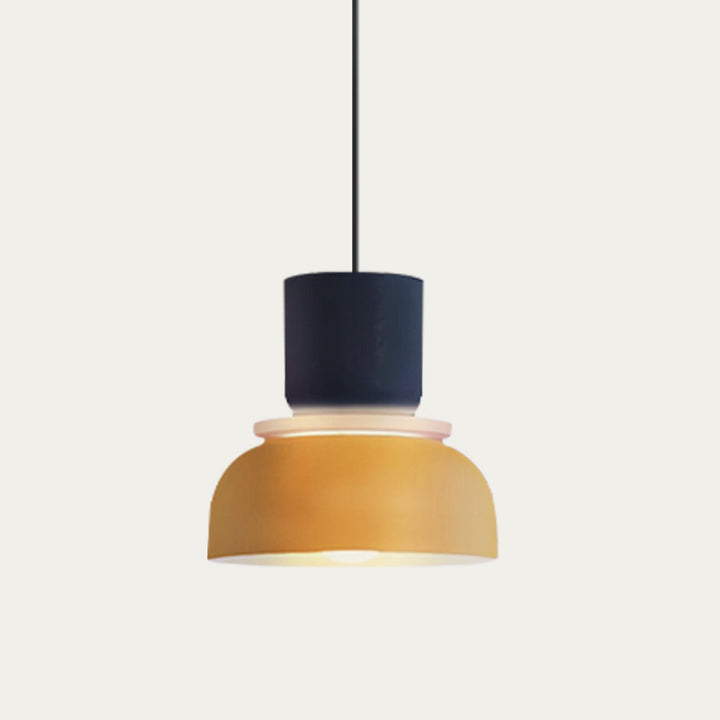 Dulcy – Nordische Pendelleuchte Hängelampe im Farbblockdesign für Esszimmer 10