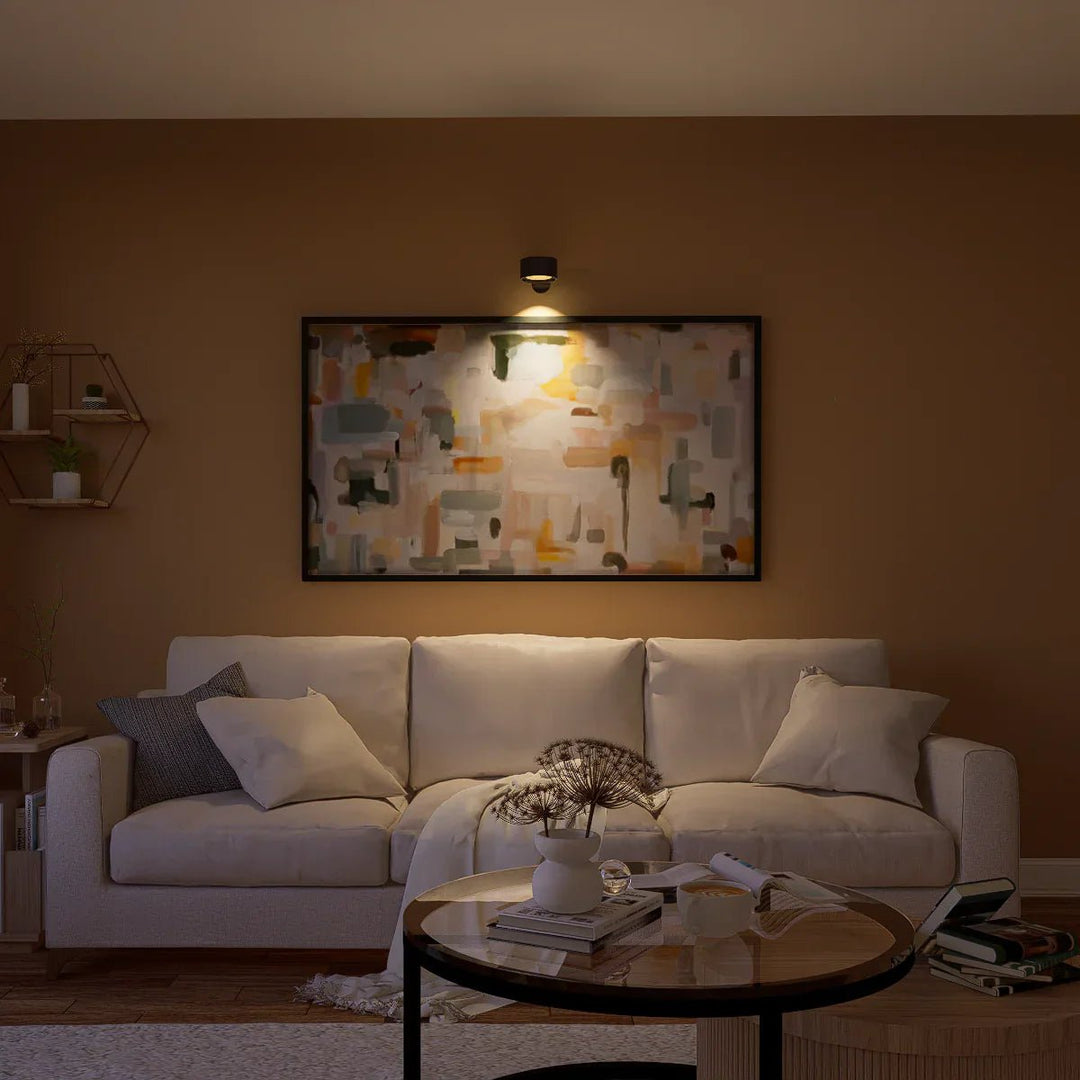 EasyStick – Kabellose LED Wandleuchte Innen mit 360° Drehung und Dimmfunktion 4