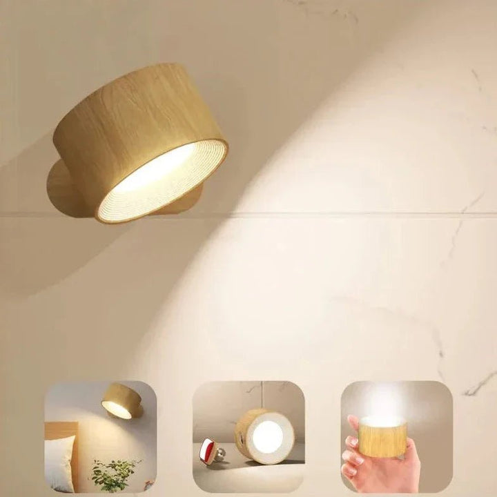 EasyStick – Kabellose LED Wandleuchte Innen mit 360° Drehung und Dimmfunktion 9