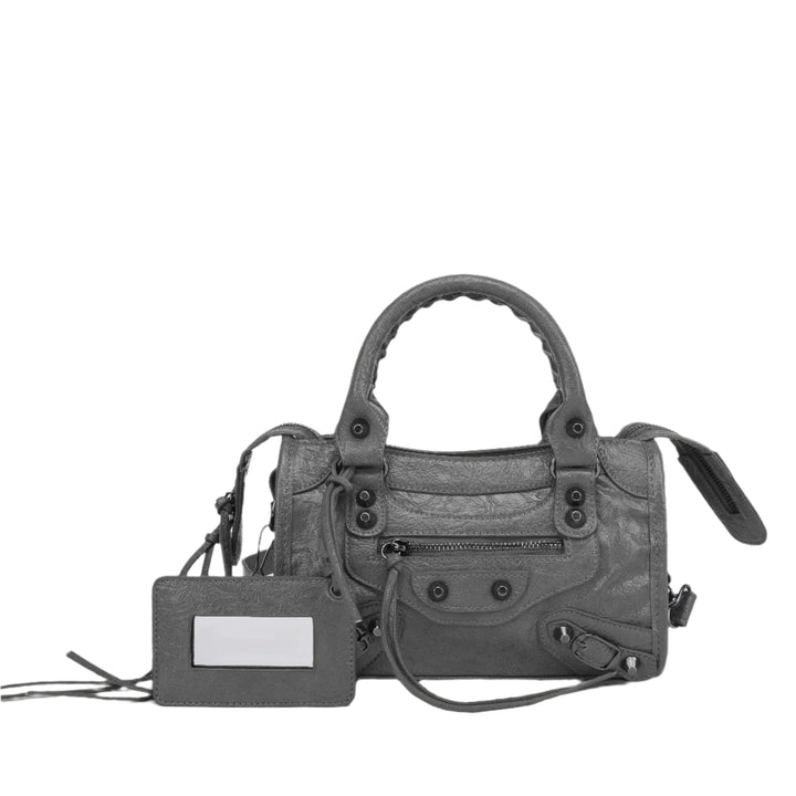 Echtleder Damenhandtasche Schwarz – Elegante Handtasche für Stilvolle Frauen 5