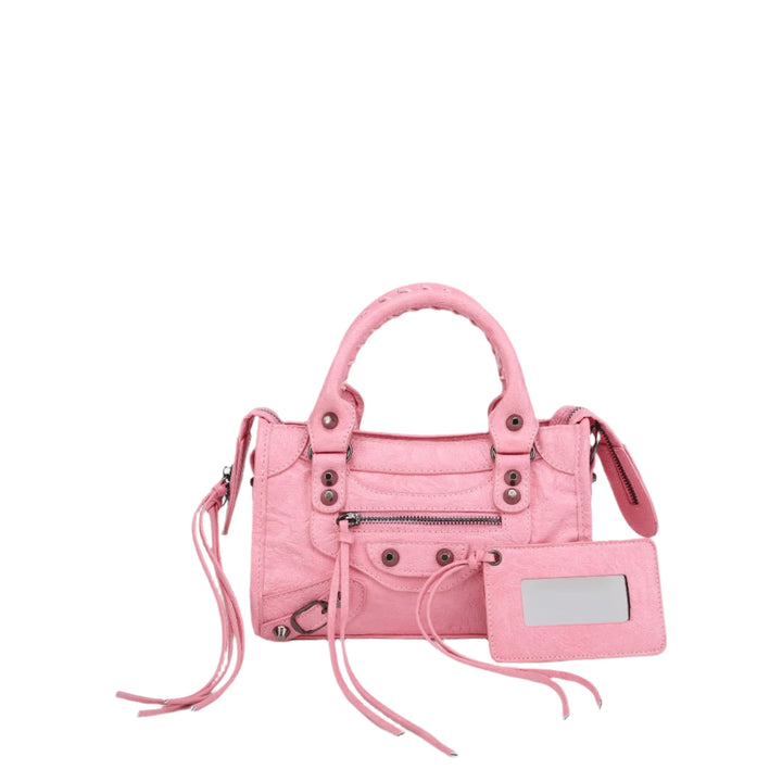 Echtleder Damenhandtasche Schwarz – Elegante Handtasche für Stilvolle Frauen 8